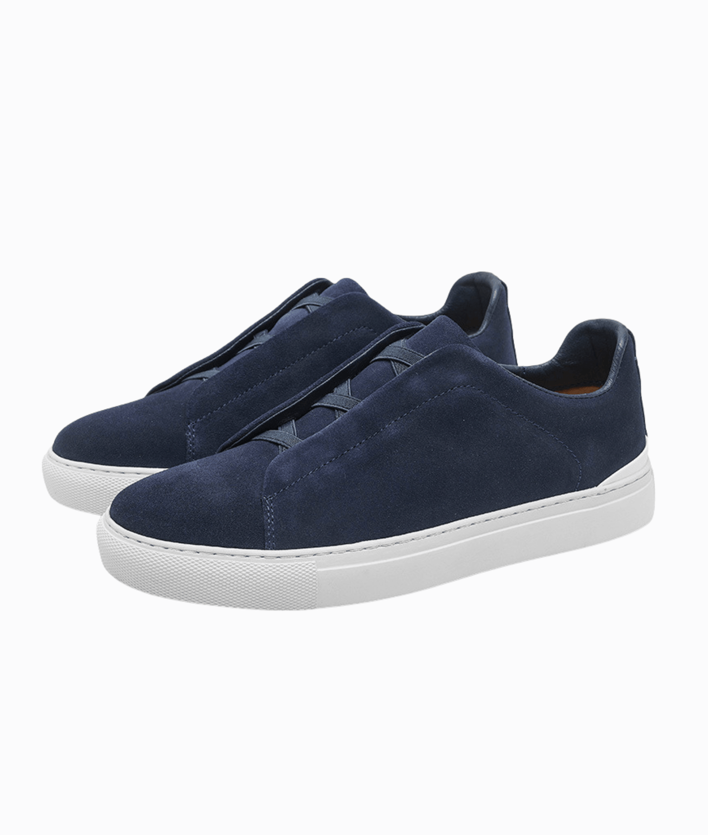 SNEAKERS LØSER - Marineblå