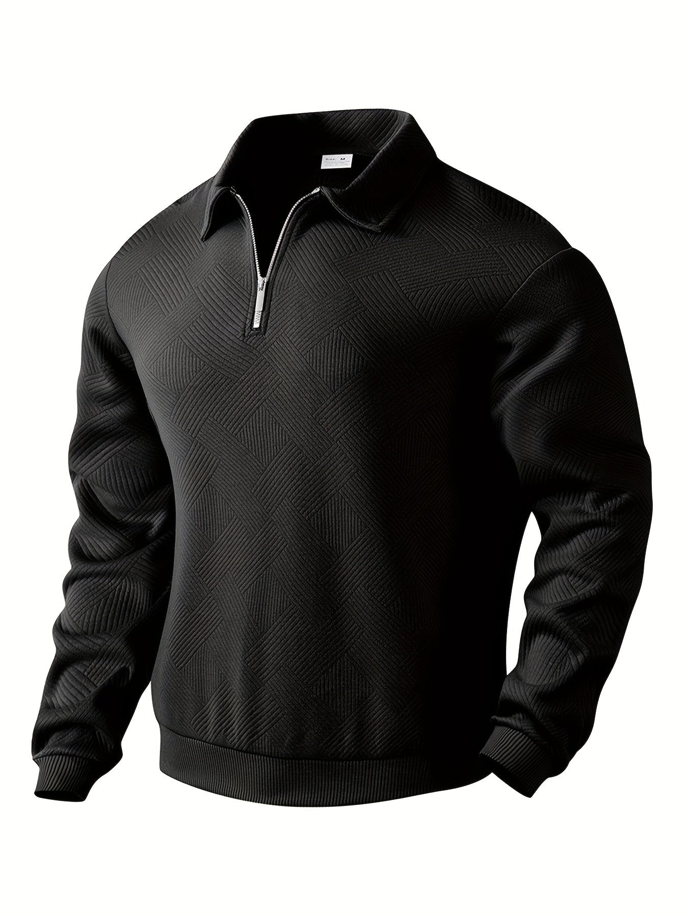 Ashwin | Stilfull 1/4-zip-tröja för män