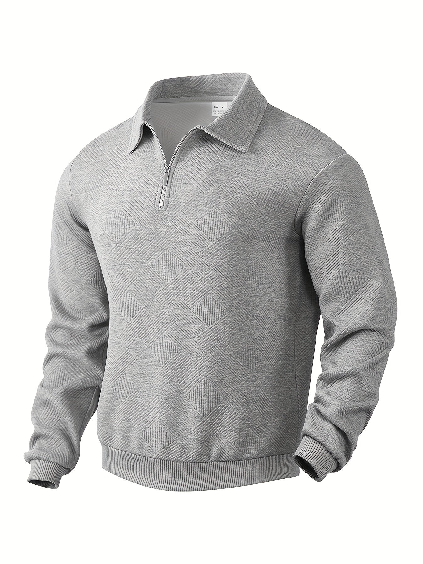 Ashwin | Stilfull 1/4-zip-tröja för män