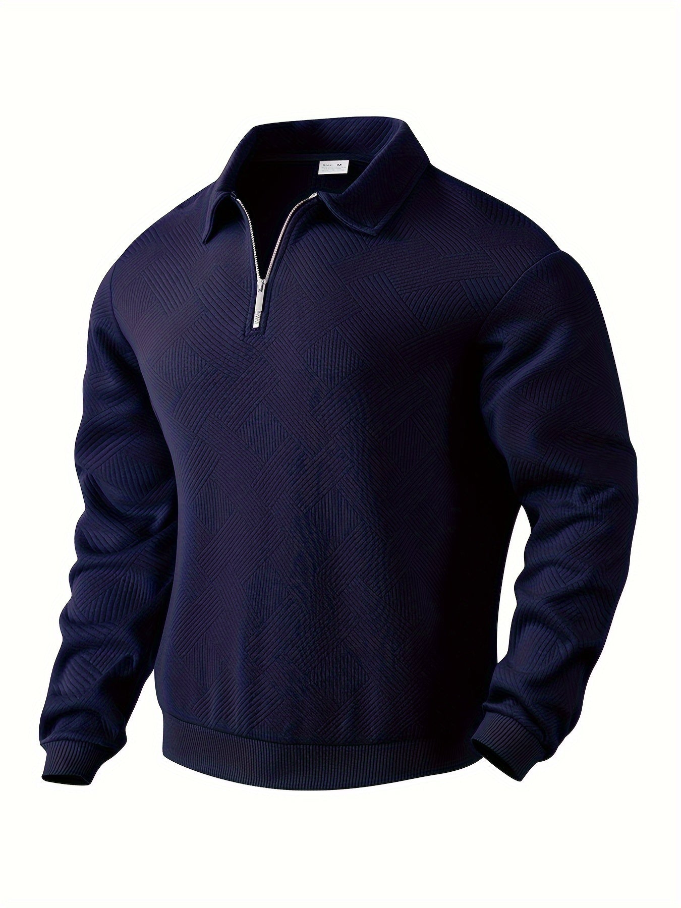 Ashwin | Stilfull 1/4-zip-tröja för män