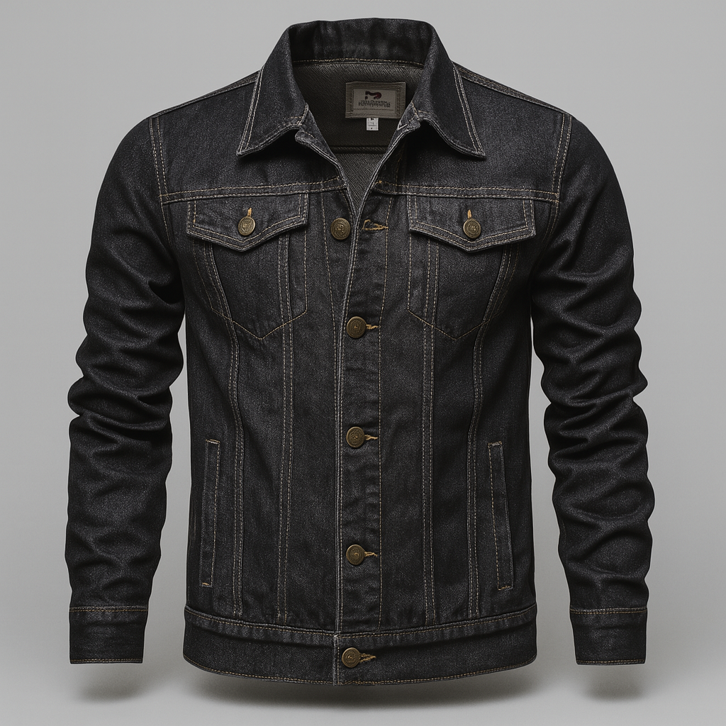 Denim Truckerjacka för män