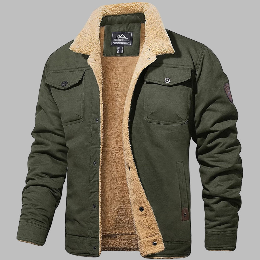 Vintage bomberjacka för män