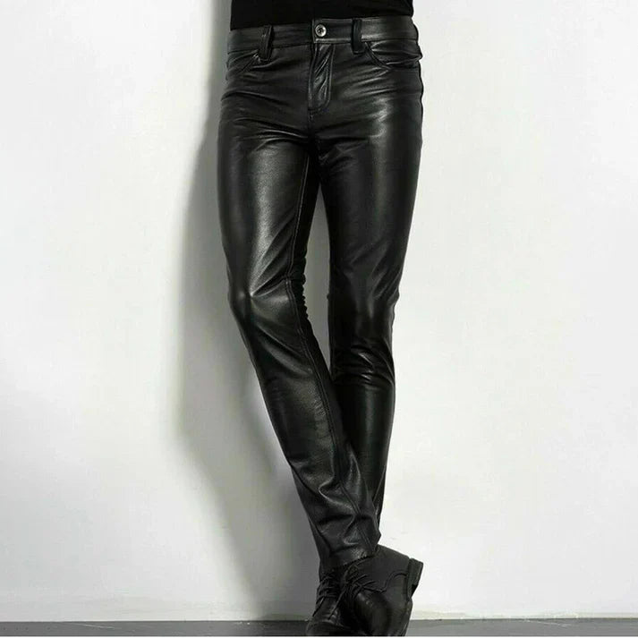 Damernas Slim Fit Byxor i Modern Stil