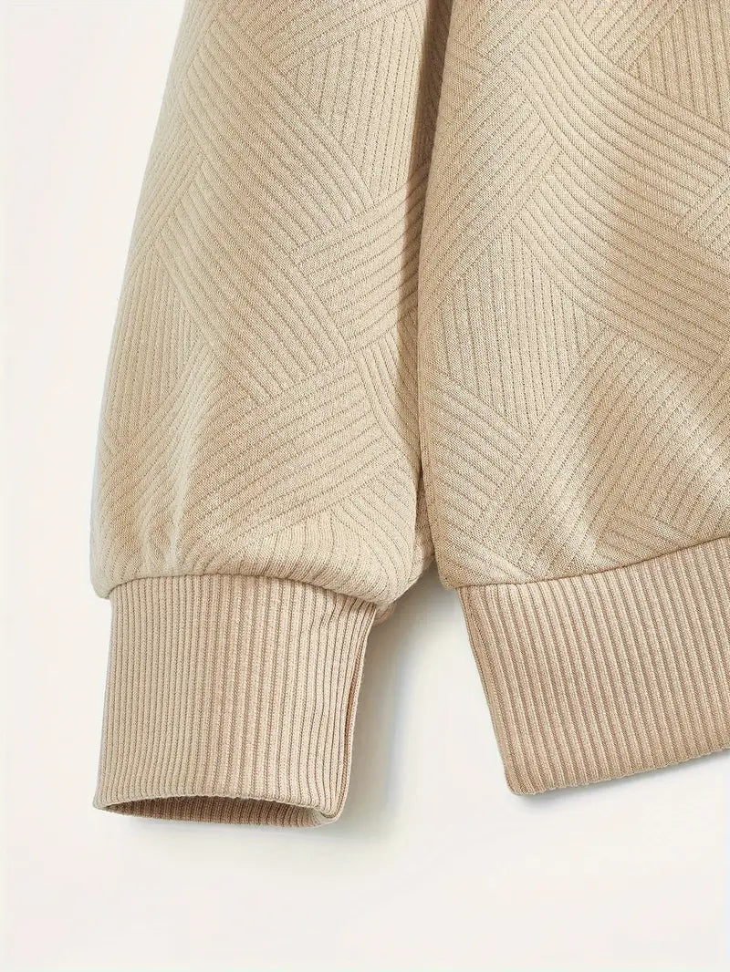Ashwin | Stilfull 1/4-zip-tröja för män