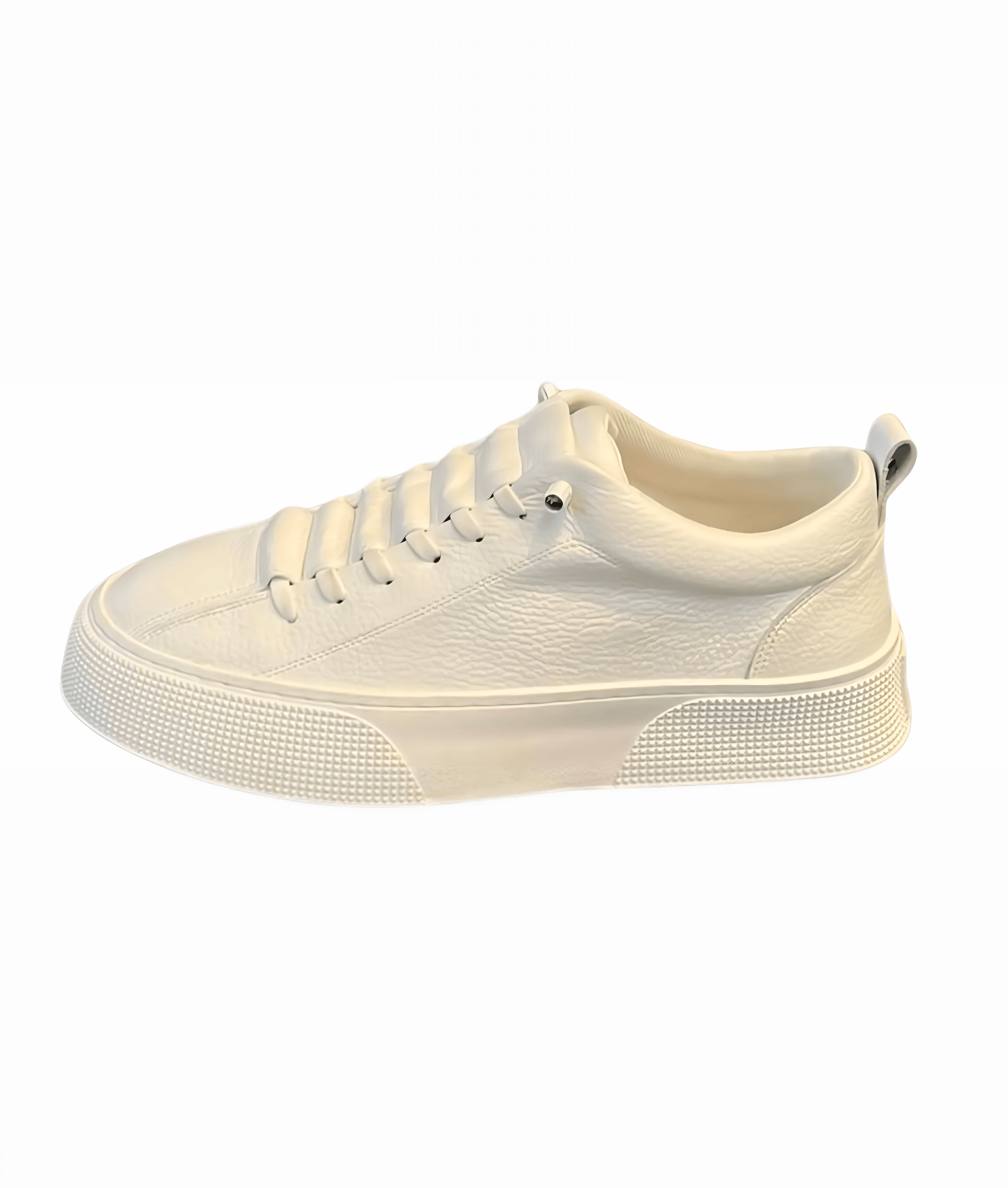 LACELESS SKOR - Vit
