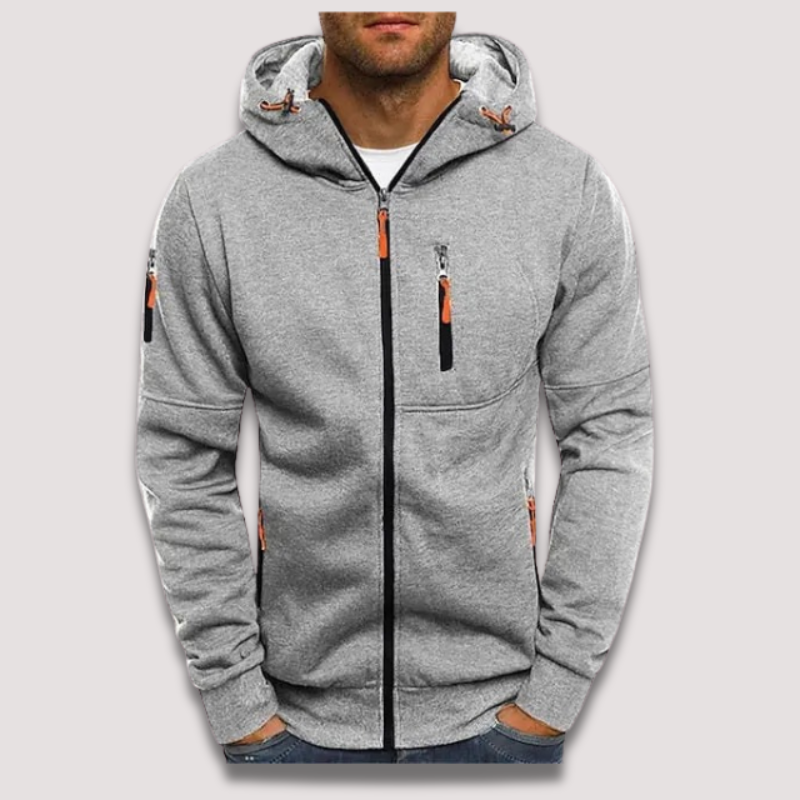 Högkvalitativ herrhoodie – förstklassig komfort & stil