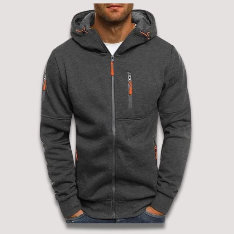 Högkvalitativ herrhoodie – förstklassig komfort & stil