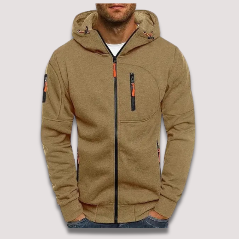 Högkvalitativ herrhoodie – förstklassig komfort & stil
