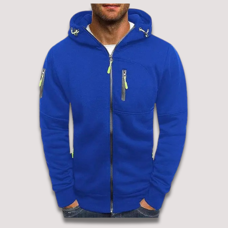Högkvalitativ herrhoodie – förstklassig komfort & stil