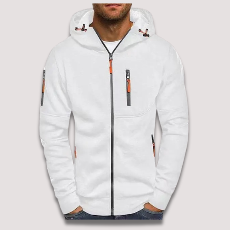 Högkvalitativ herrhoodie – förstklassig komfort & stil