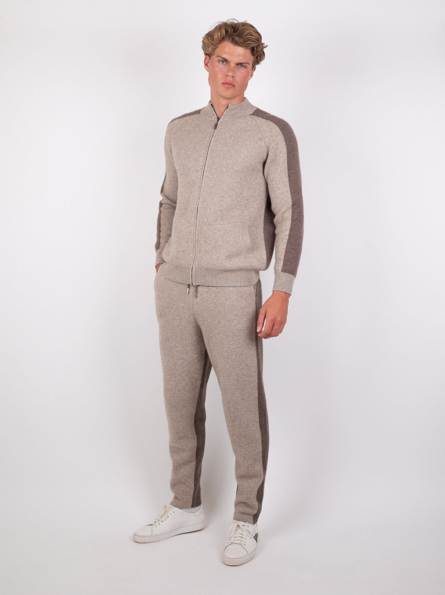 Cashmere Multi-Color Jogger Set