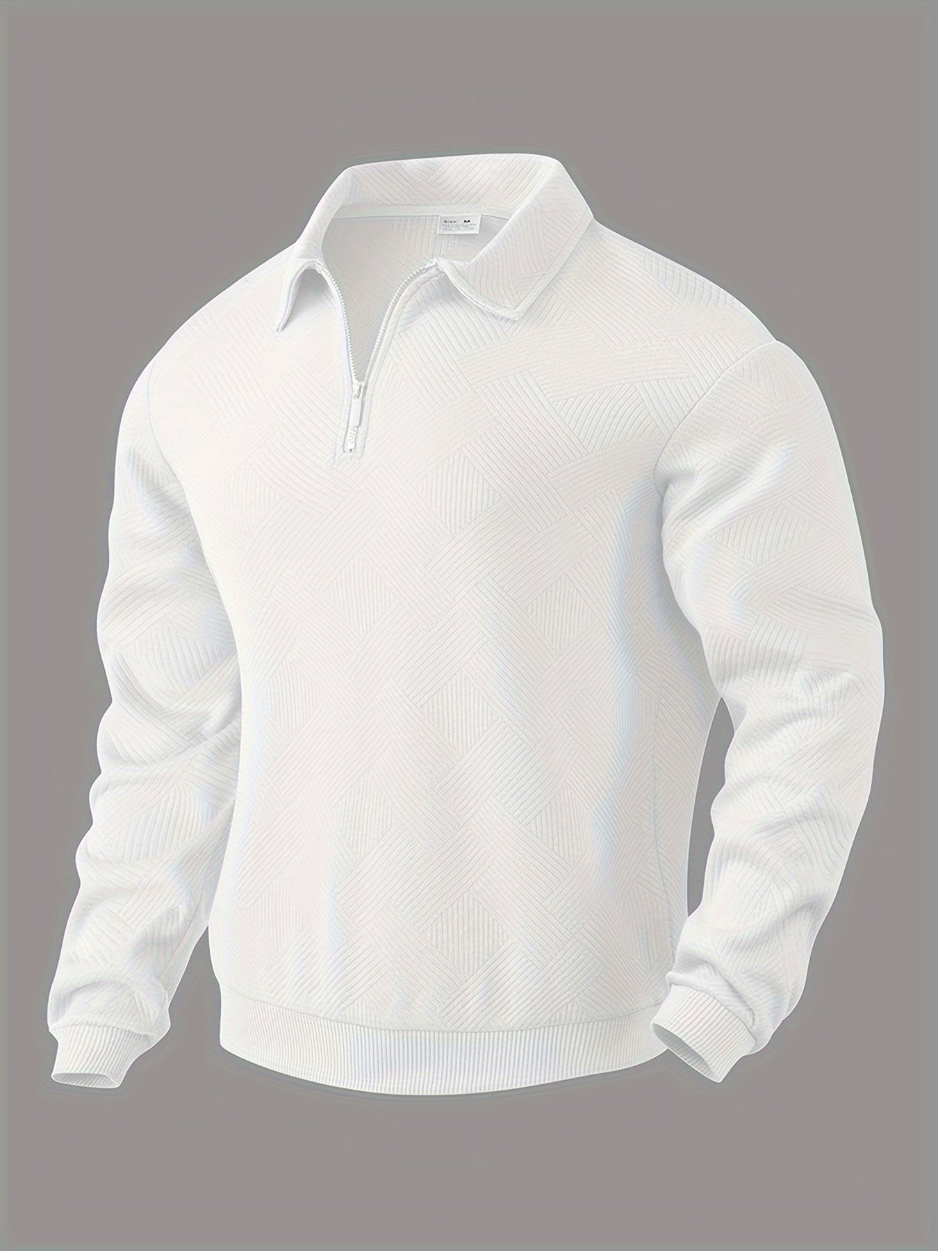Ashwin | Stilfull 1/4-zip-tröja för män