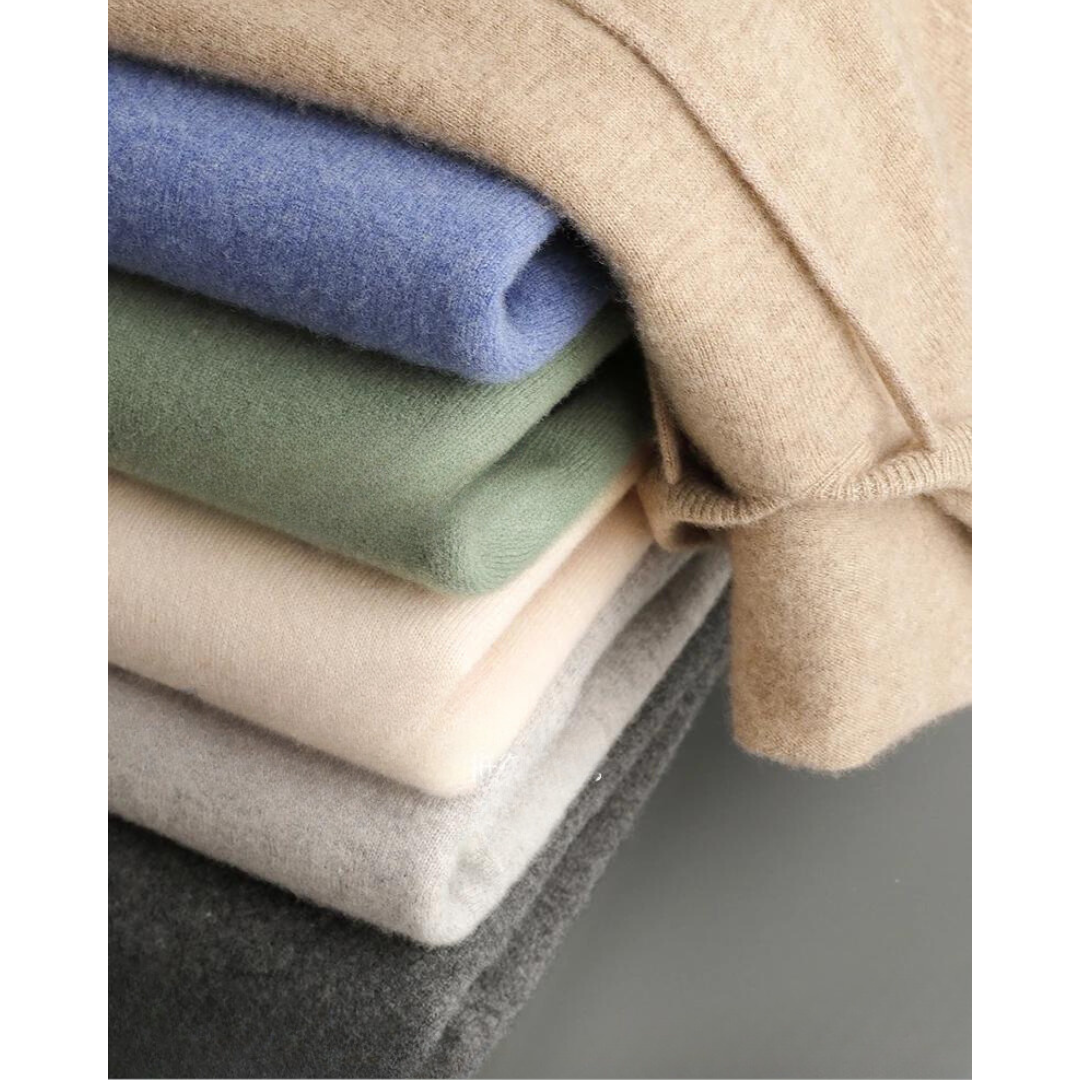 Warmood | merino stickad huvtröja