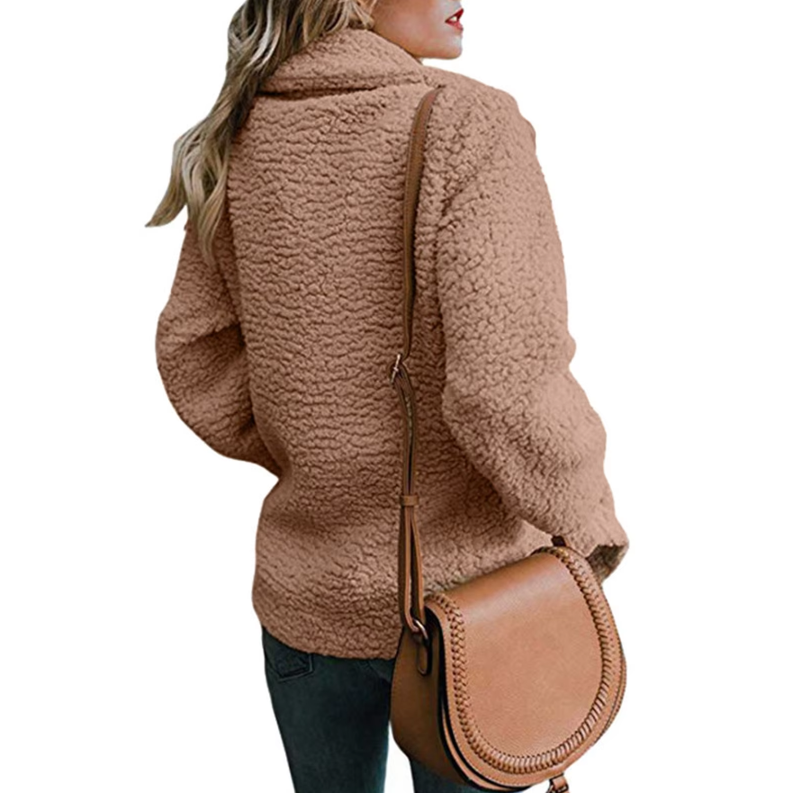 Dahlia | Oversized fluffig fleecejacka