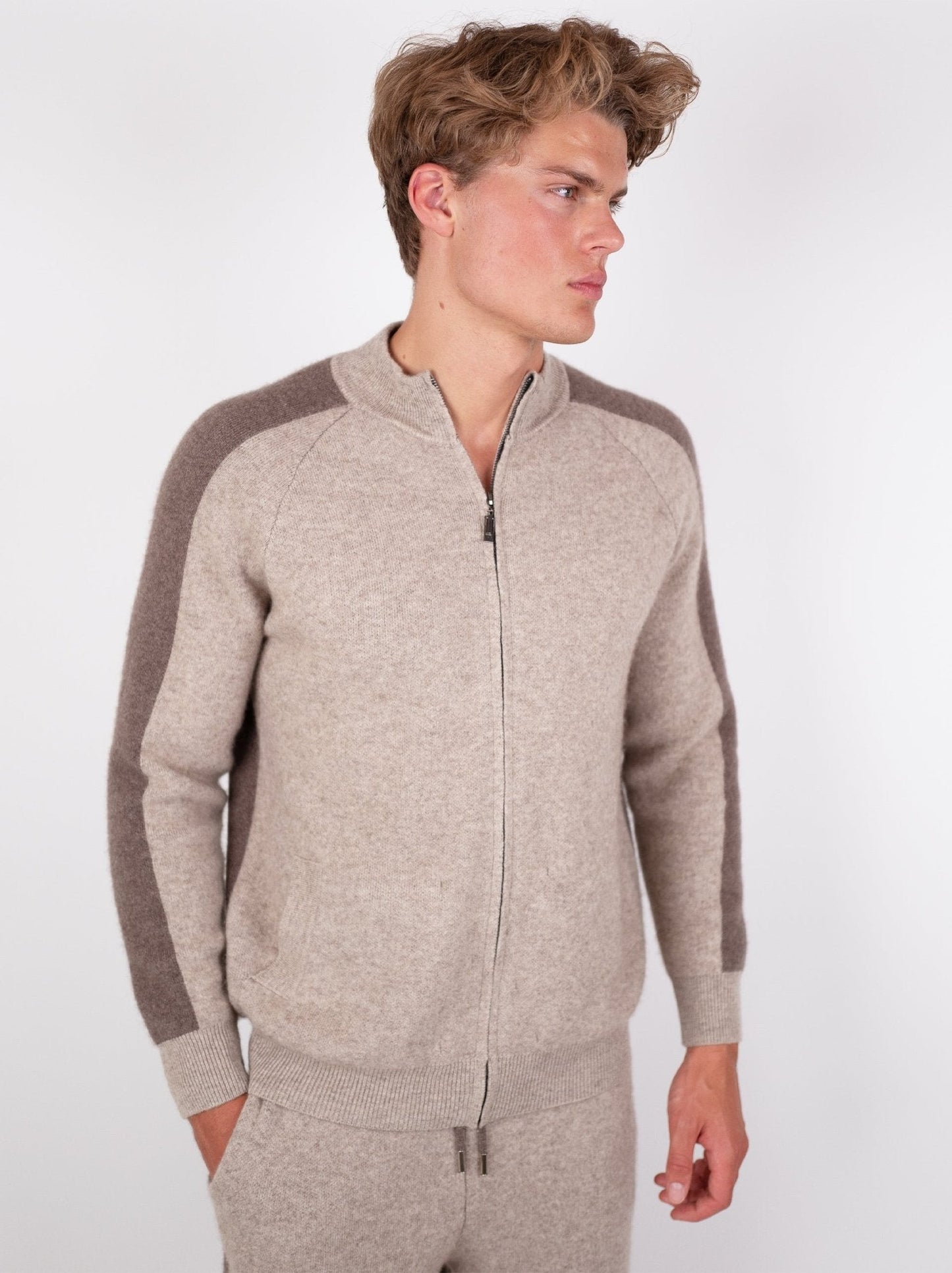 Cashmere Multi-Color Jogger Set