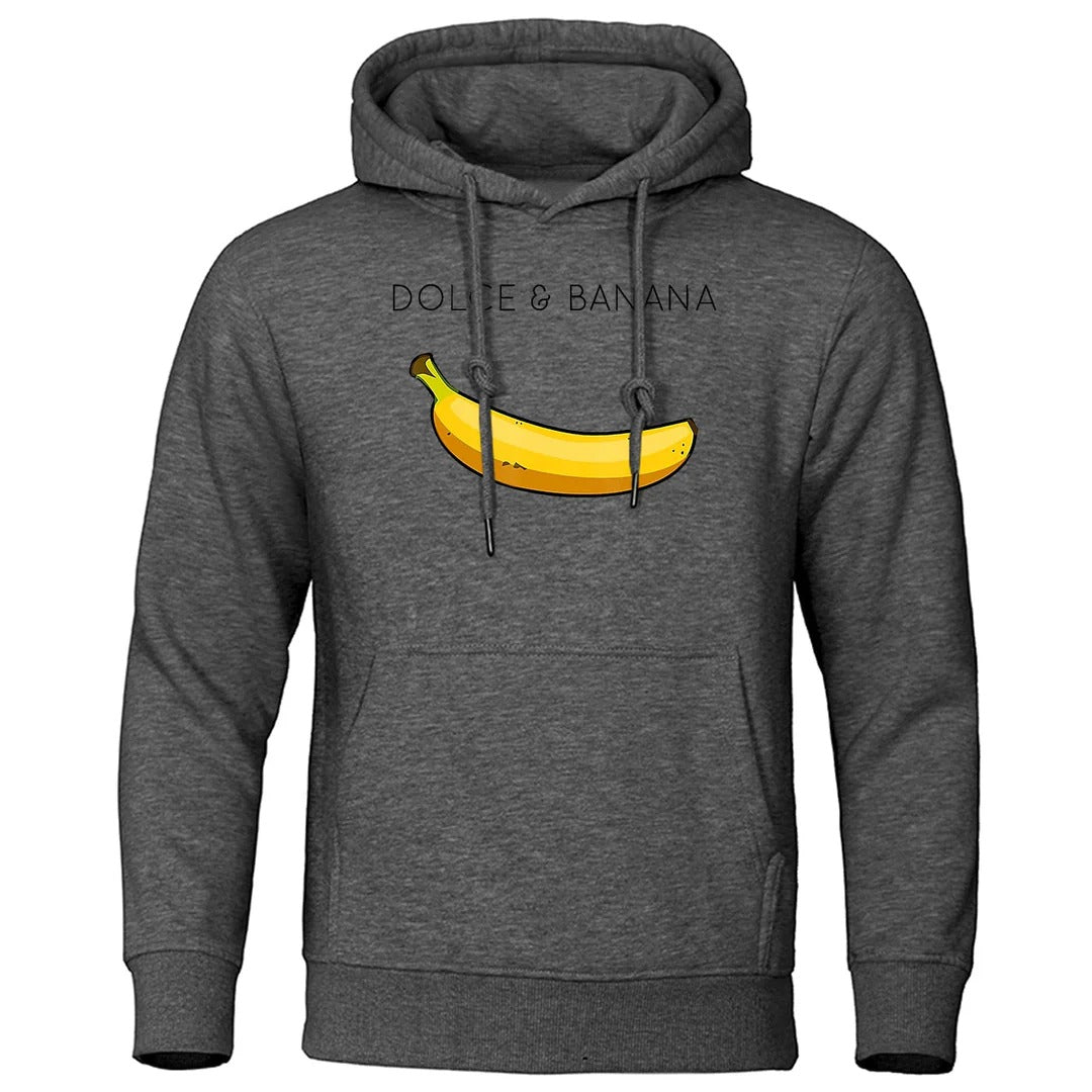Trending Banan-Hoodie | Det Perfekta Fritidsplagget för Män
