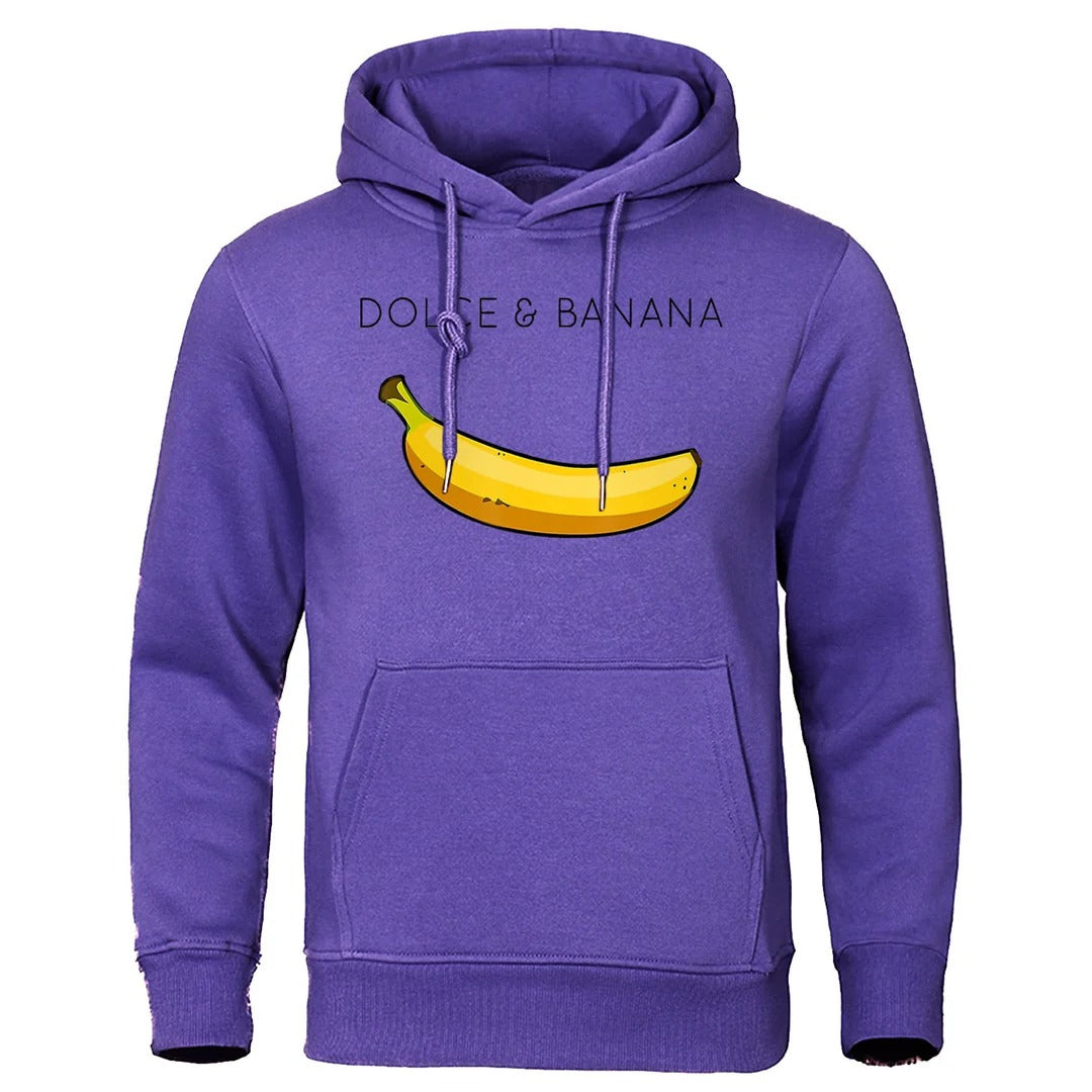 Trending Banan-Hoodie | Det Perfekta Fritidsplagget för Män