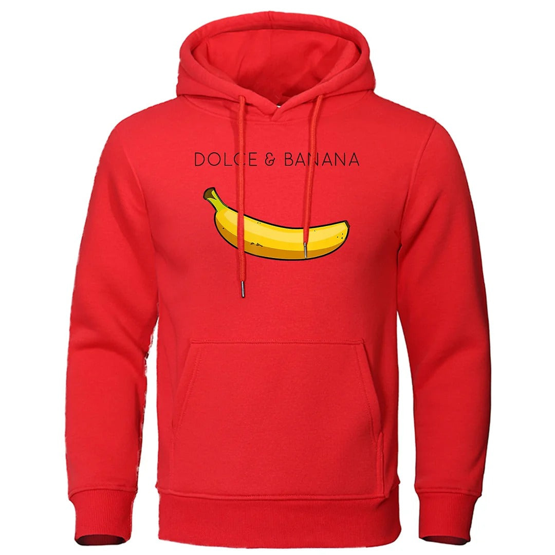 Trending Banan-Hoodie | Det Perfekta Fritidsplagget för Män