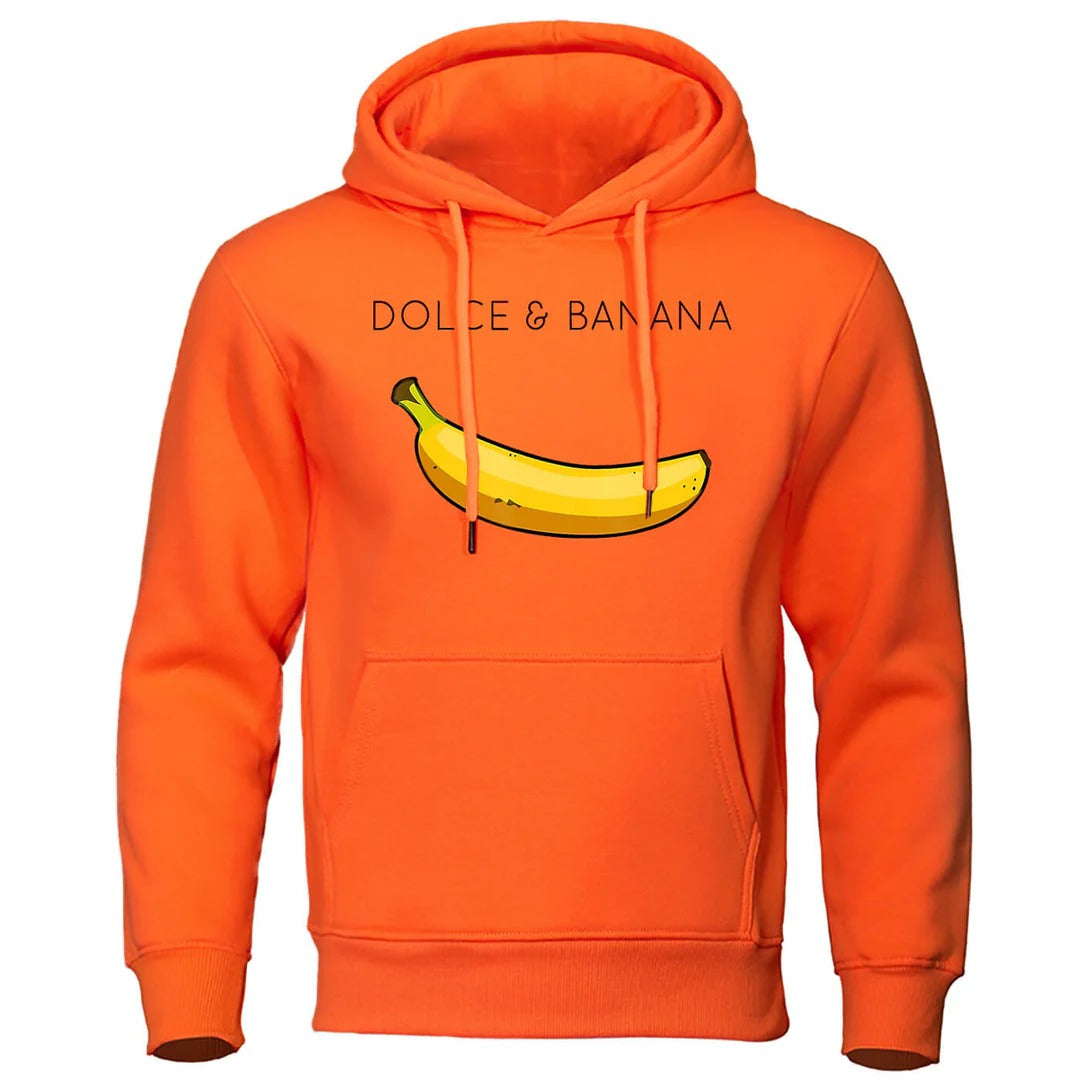 Trending Banan-Hoodie | Det Perfekta Fritidsplagget för Män