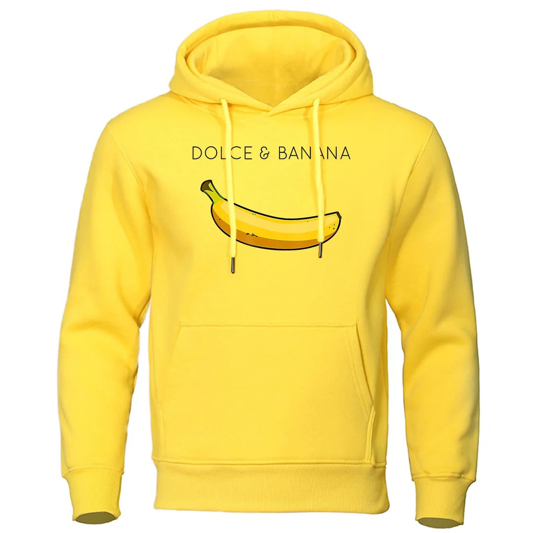 Trending Banan-Hoodie | Det Perfekta Fritidsplagget för Män