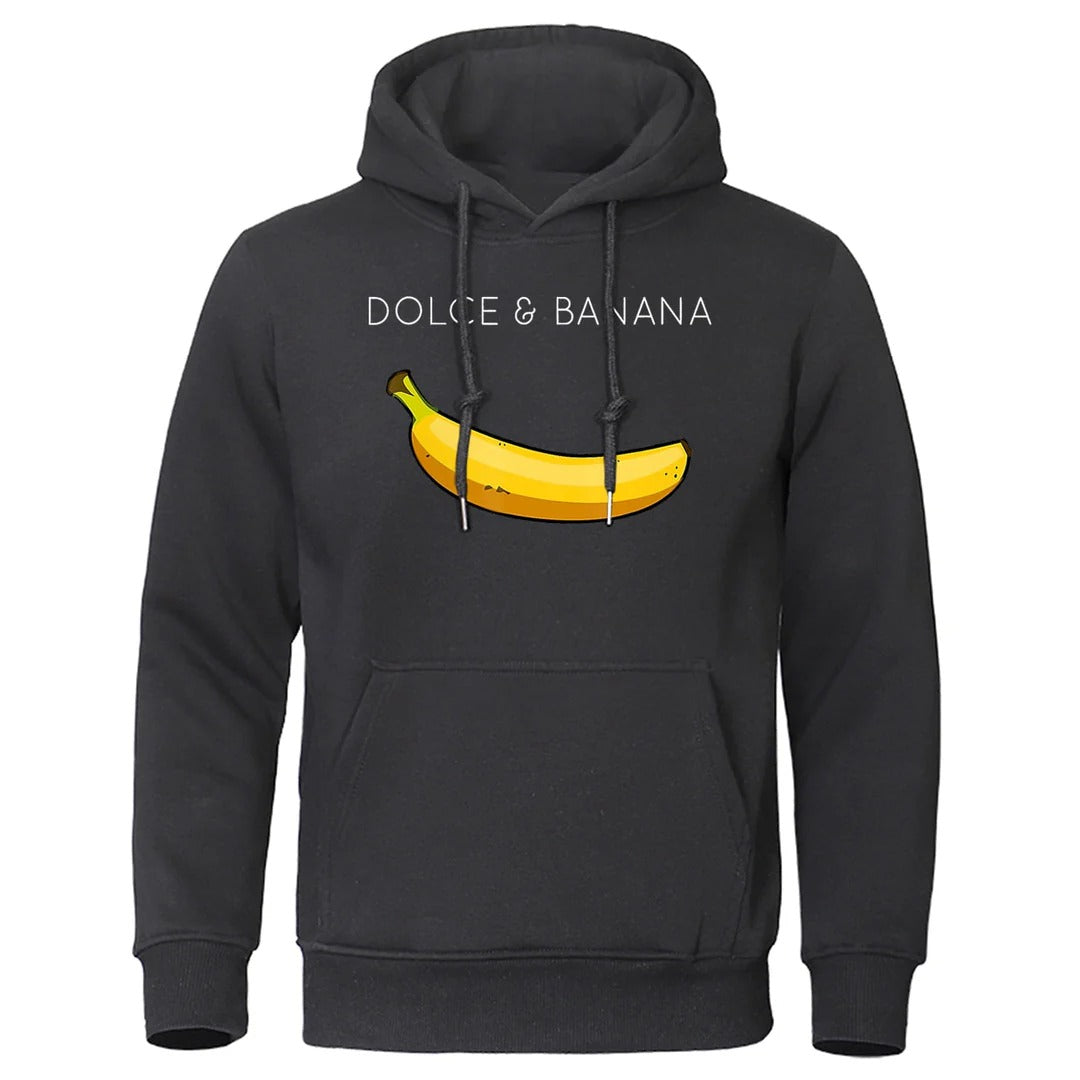 Trending Banan-Hoodie | Det Perfekta Fritidsplagget för Män