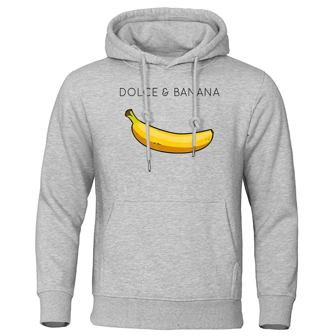 Trending Banan-Hoodie | Det Perfekta Fritidsplagget för Män
