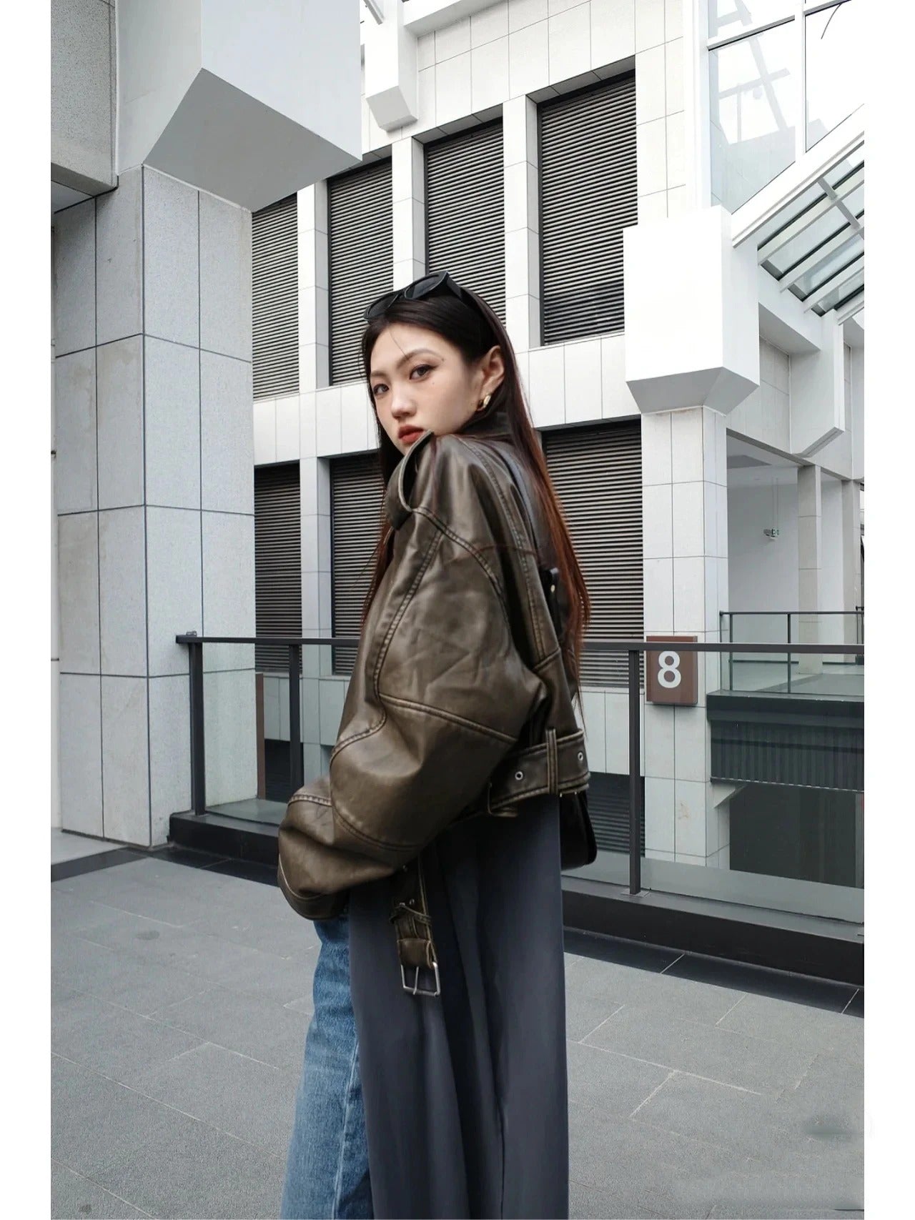 Daniela | Vintage läderjacka