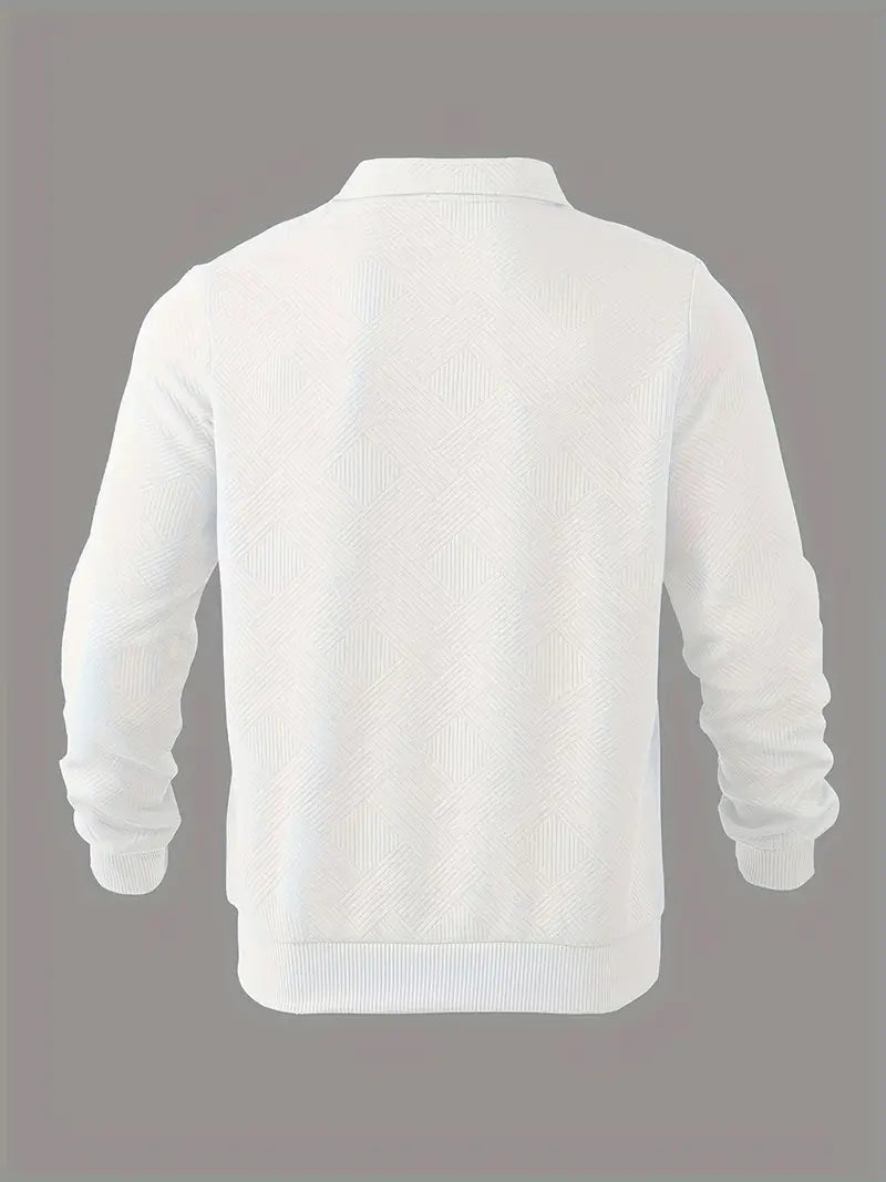 Ashwin | Stilfull 1/4-zip-tröja för män