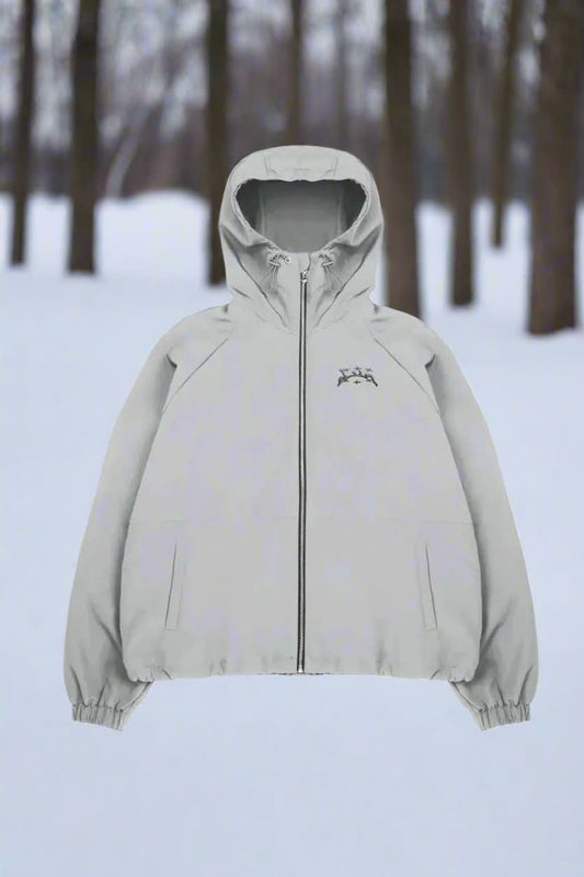 Unisex Jacka - Vattenavvisande - Justerbar Huva - Varm och Funktionell