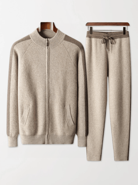 Cashmere Multi-Color Jogger Set