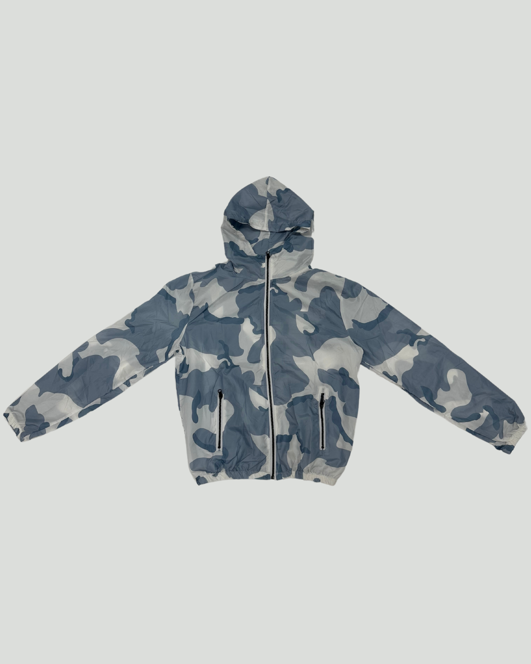 Camouflage Windbreaker Blue