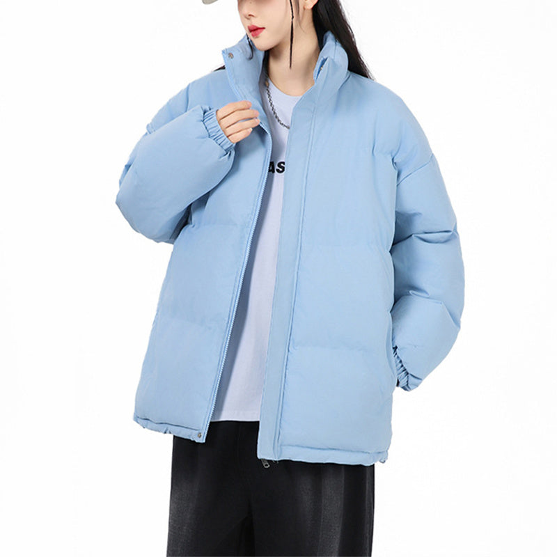 Unisex vinterjacka oversize med ståkrage