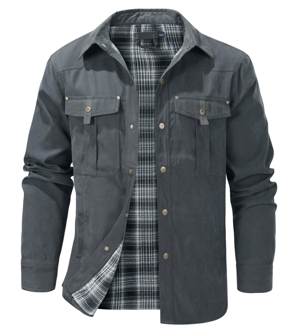 Xander | Herrar Flanell Rovern Jacka