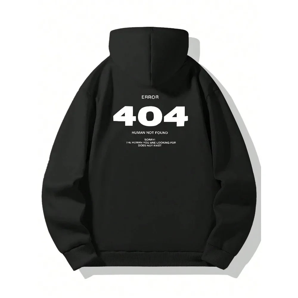 Bekväm herrhoodie med huva