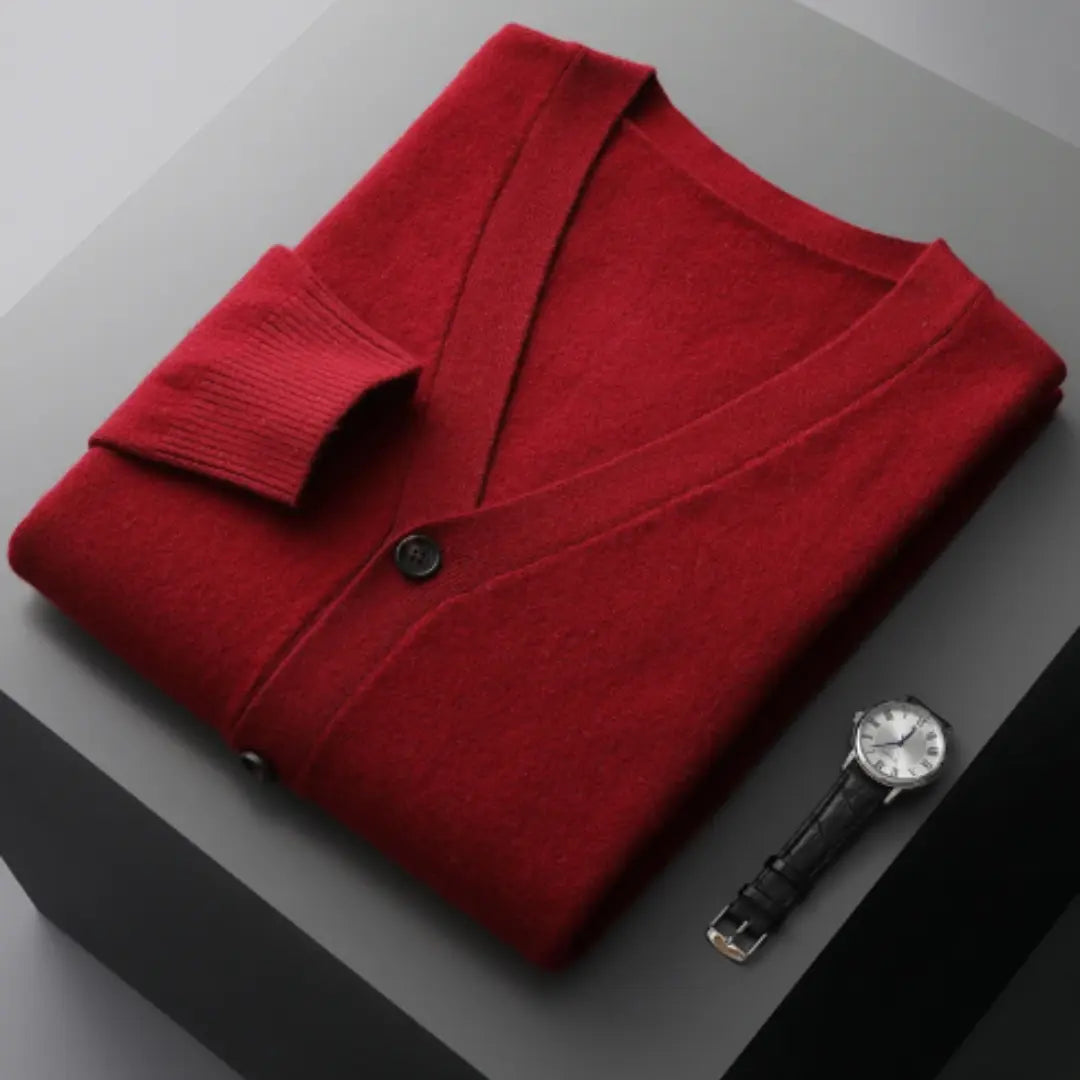 Cardigan i cashmere