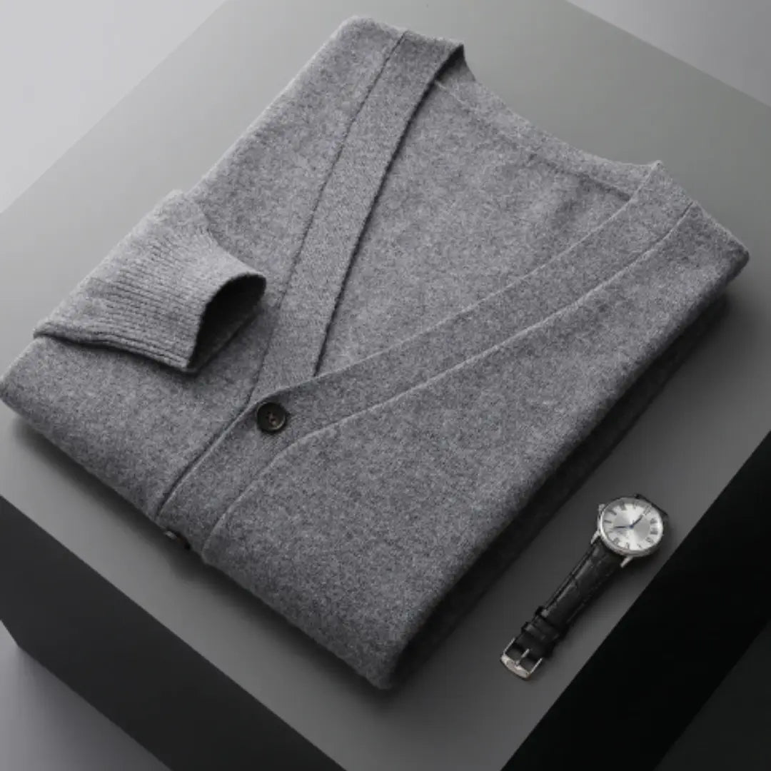Cardigan i cashmere