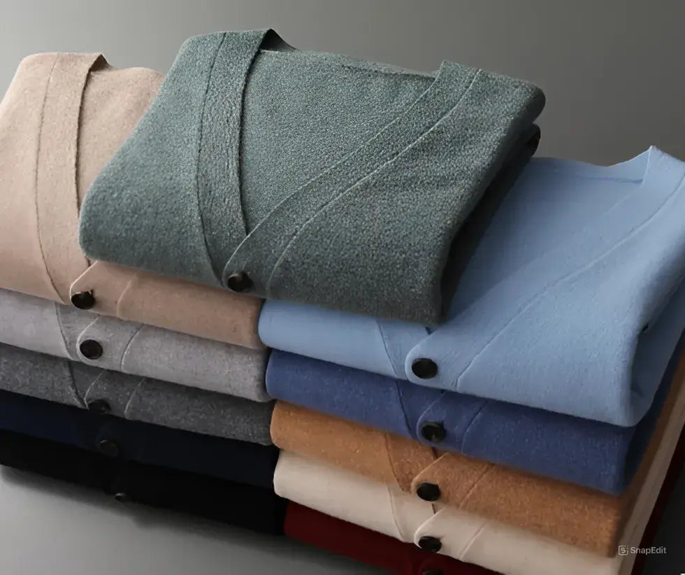 Cardigan i cashmere