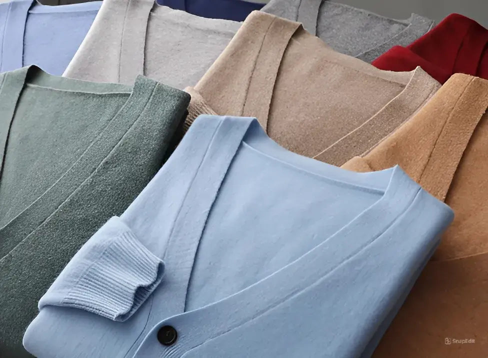 Cardigan i cashmere
