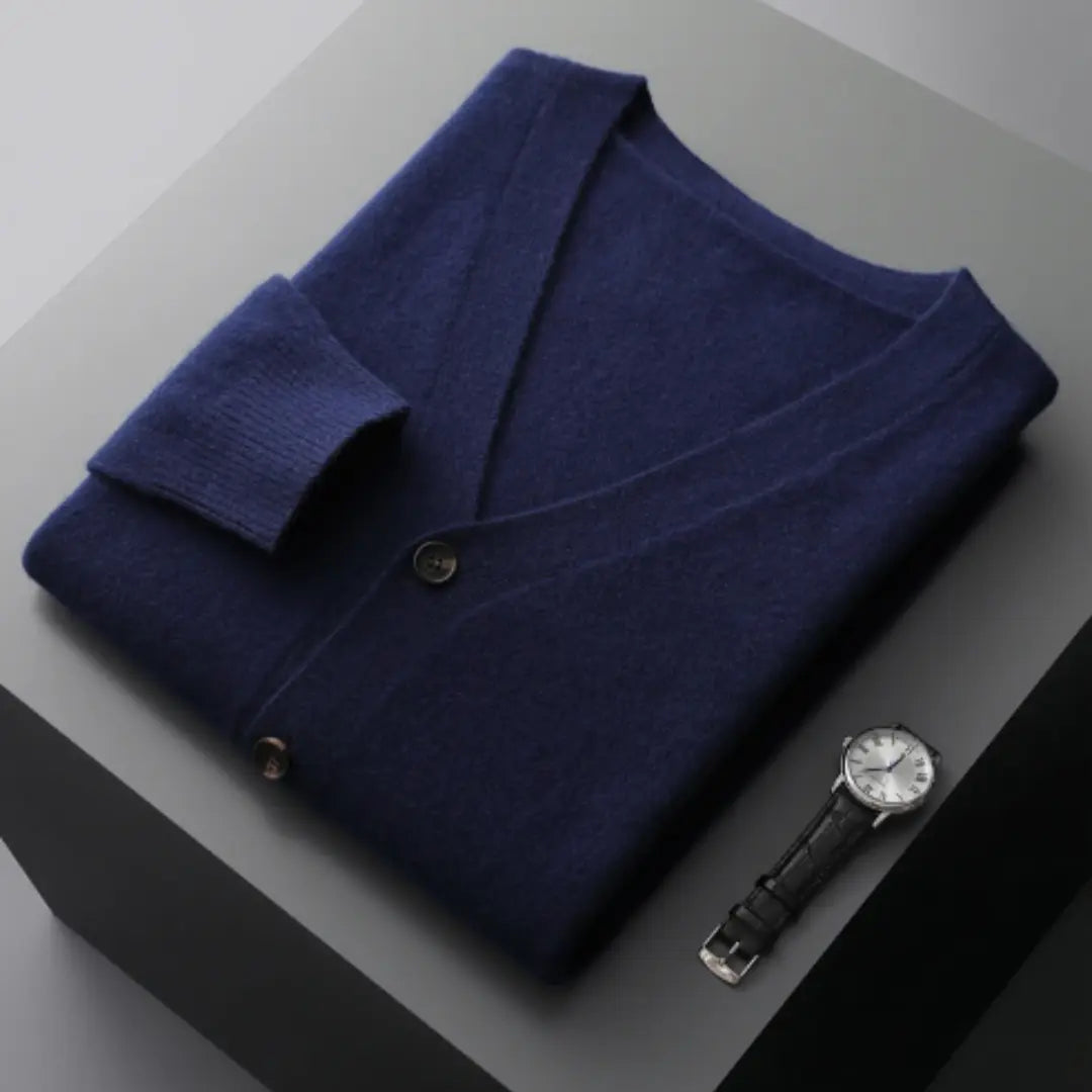 Cardigan i cashmere