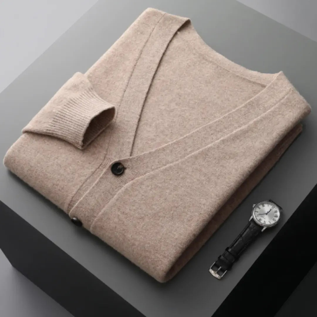 Cardigan i cashmere