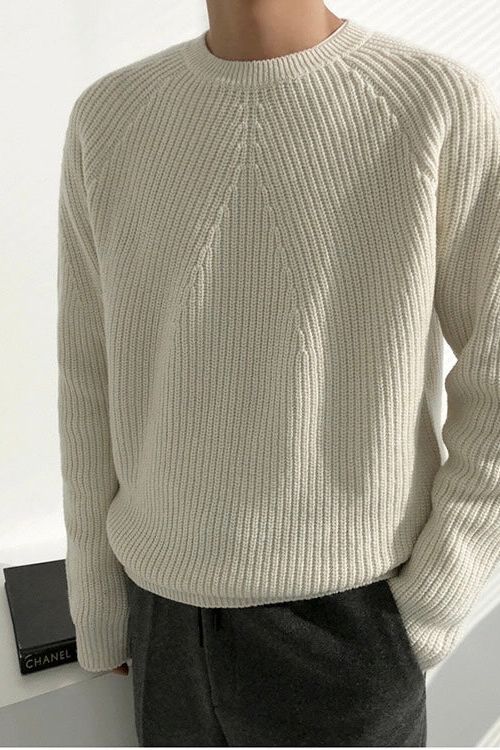 Cillian | Elegant ribbad tröja för män