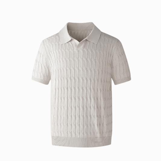 RIBBAD POLO - Beige