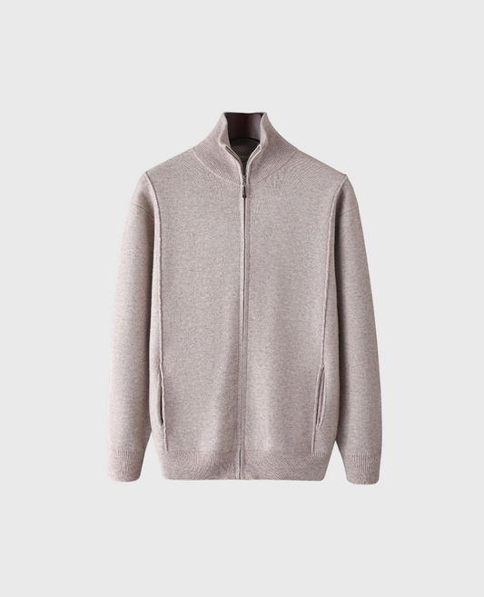 STICKAD CARDIGAN OFF-WHITE