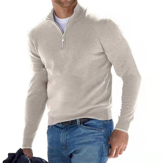 Elliot | Zippad V-ringad Tröja