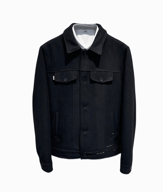 WOOL JACKET - Embroidered