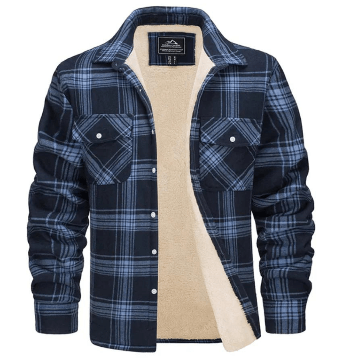 Aelric | Herr Rutig Fleece-Fodrad Jacka