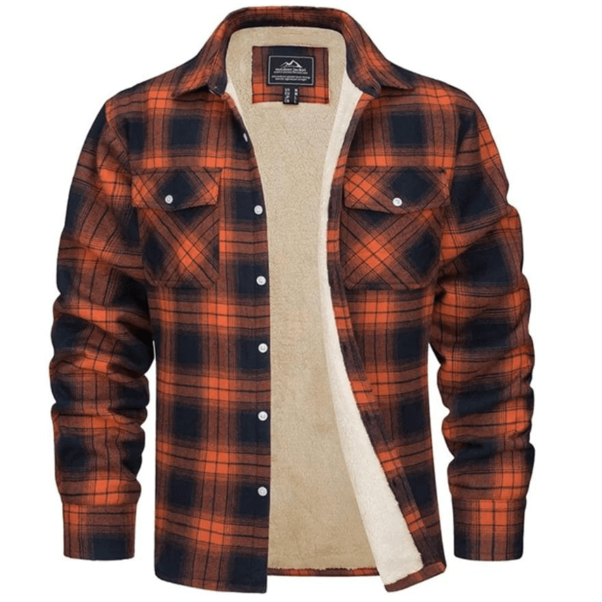 Aelric | Herr Rutig Fleece-Fodrad Jacka