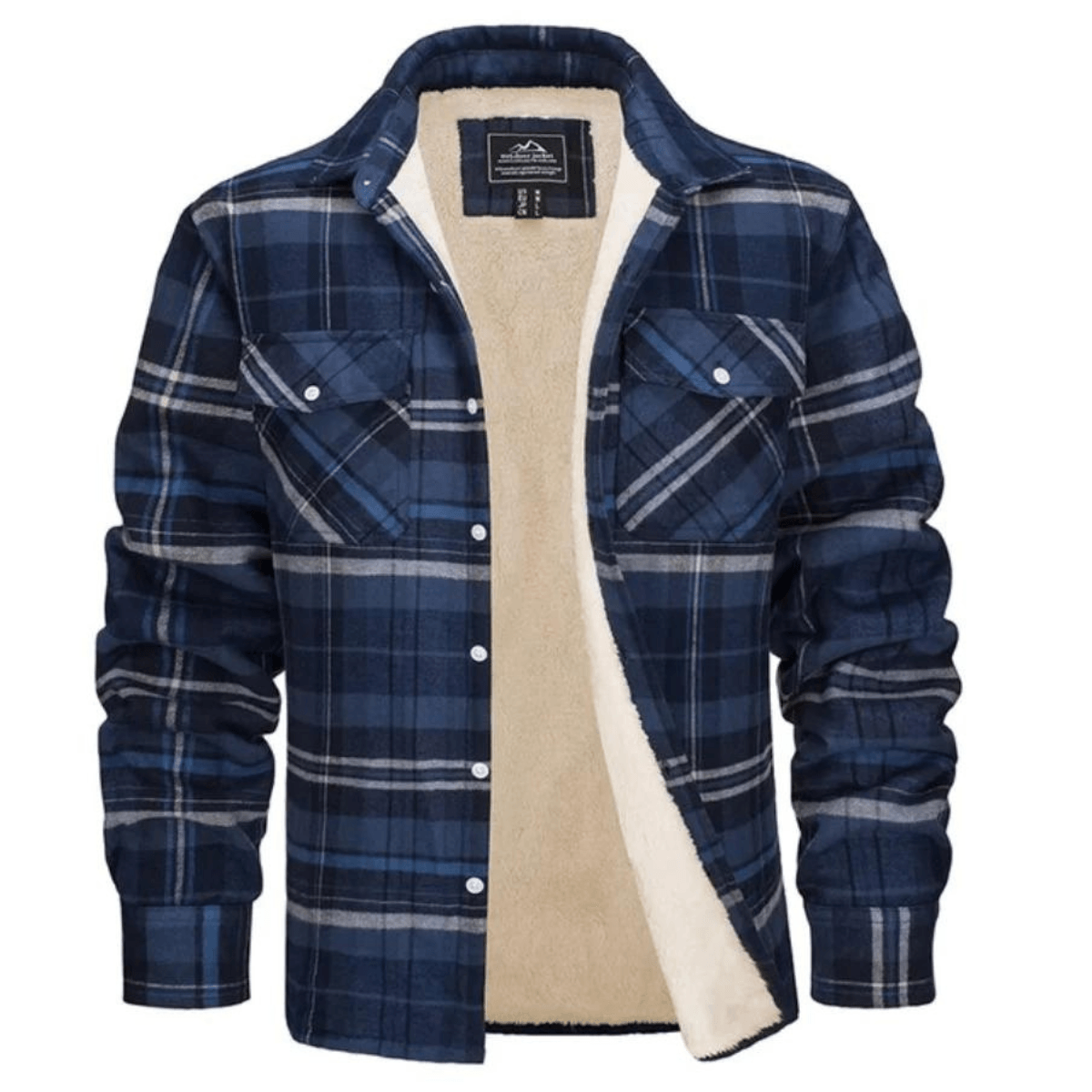 Aelric | Herr Rutig Fleece-Fodrad Jacka