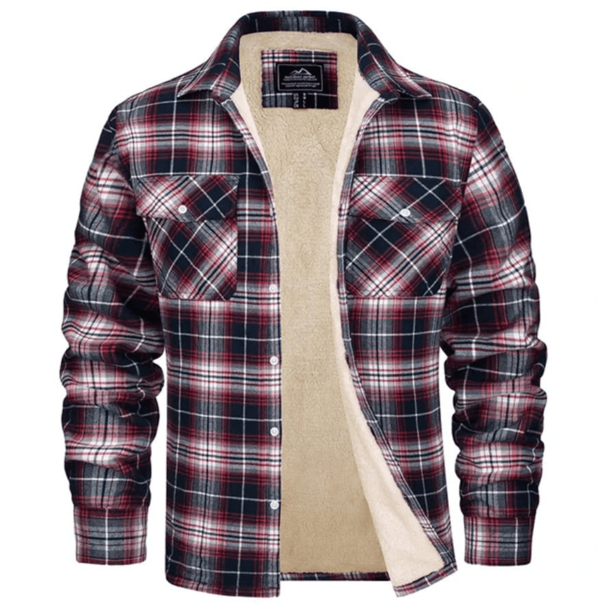 Aelric | Herr Rutig Fleece-Fodrad Jacka