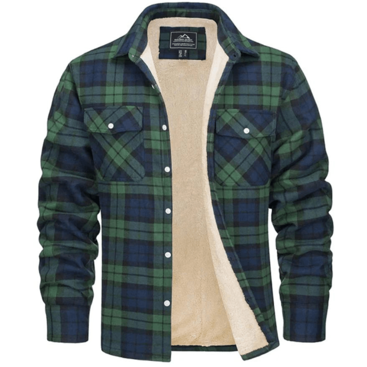 Aelric | Herr Rutig Fleece-Fodrad Jacka